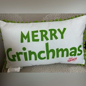 The Grinch, Dr. Seuss, Merry Grinchmas Pillow